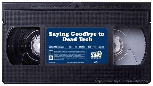 Saying good bye to dead tech