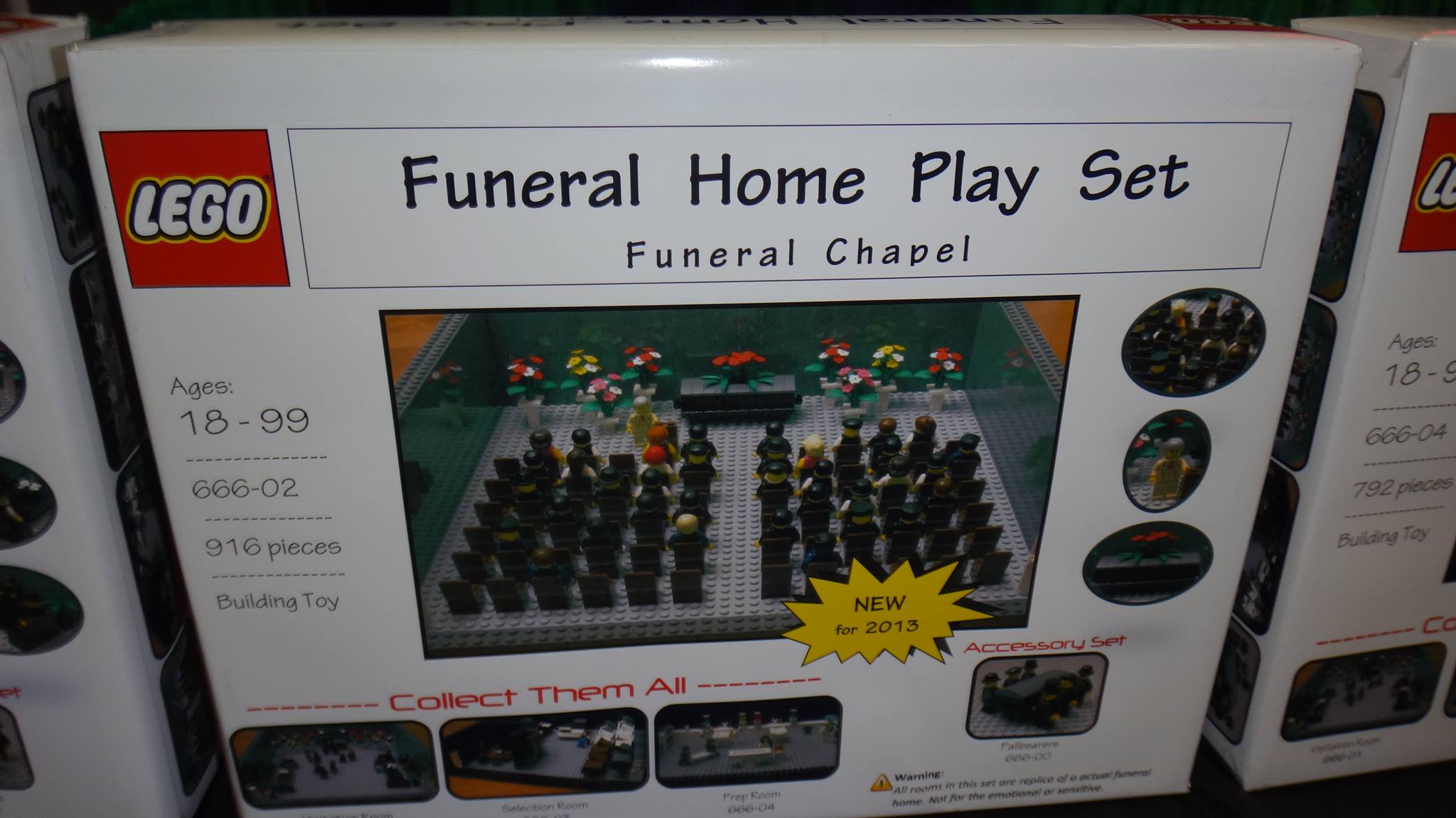 Lego funeral home deals